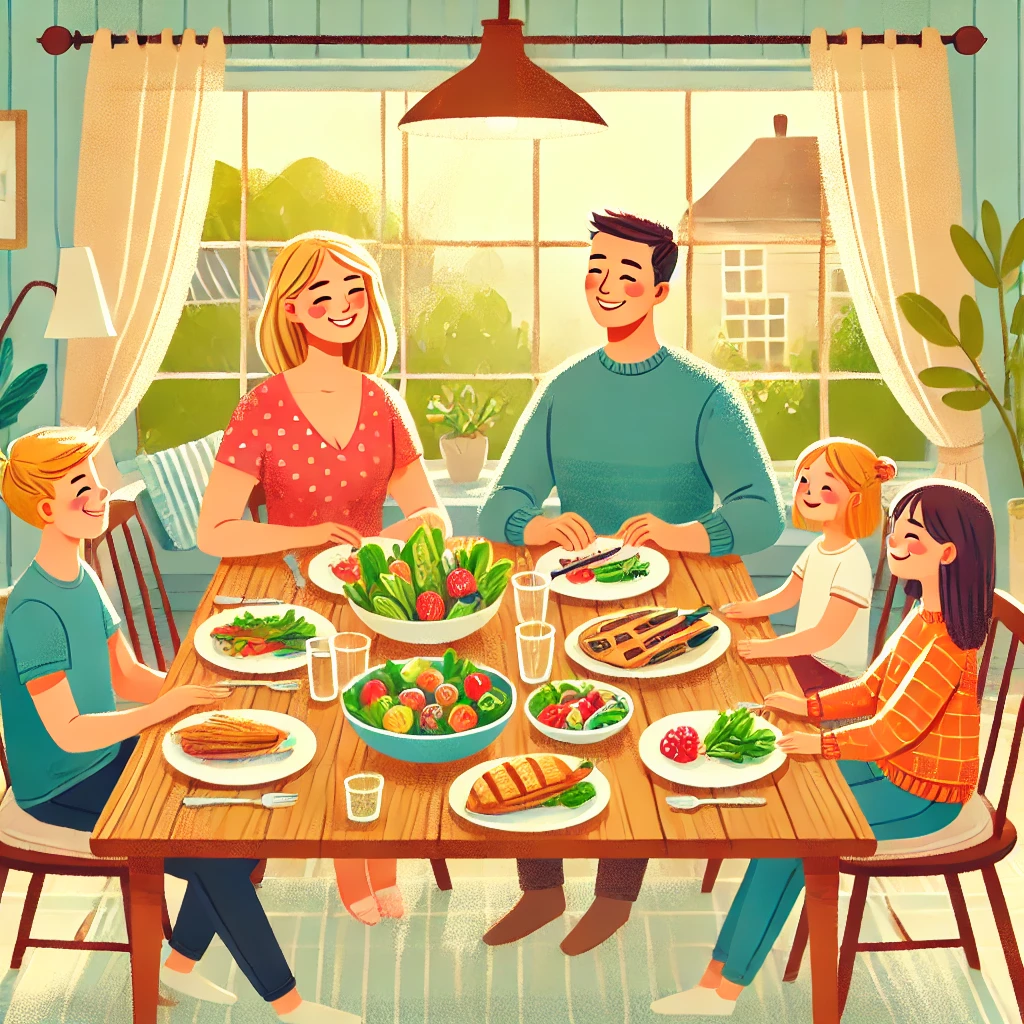 Healthy family meals